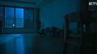 Scary frame in Wall to Wall | Image via Netflix